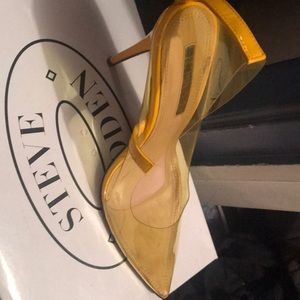 Yellow Clear Shoe